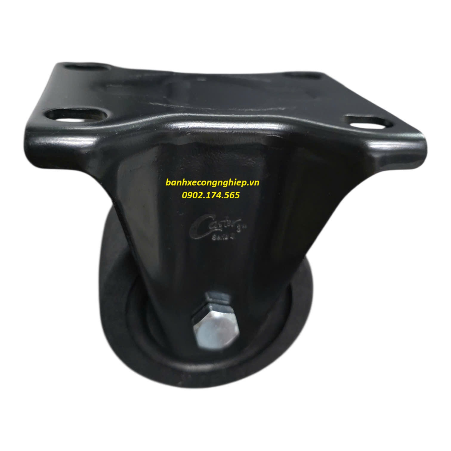 Bánh xe PA 65mm, 75mm siêu tải càng cố định Caster Serie 4