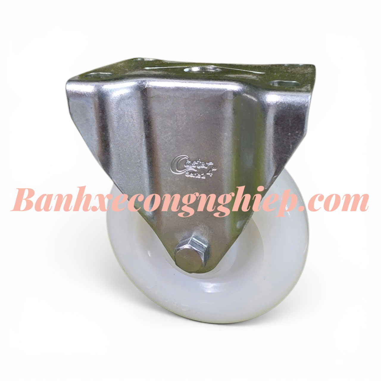 Bánh xe PA phi 75mm, 100mm, 125mm càng thép cố định Caster Serie 2 tải trung